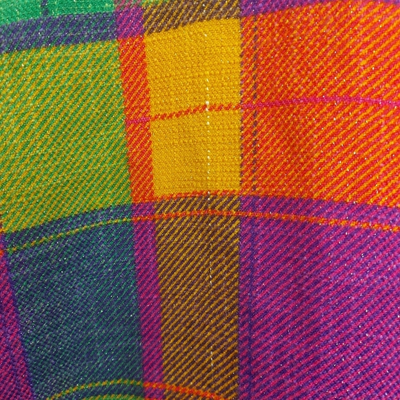 Julie Brown plaid v neck fit and flare sleeveless dress - Picture 7 of 7